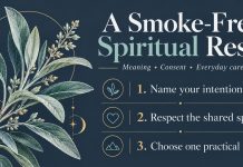 Burning Sage: Spiritual Meaning, Cultural Respect and Smoke-Free Options Name your intention, respect the shared space and choose one practical action.
